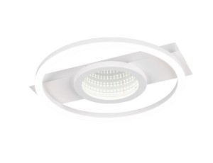 WHEELER R64801131 biały okrągły plafon LED 16W z lustrem