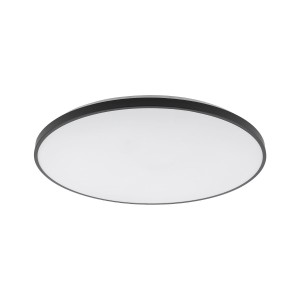 AGNES ROUND LED PRO BLACK 64W 4000K 10976 plafon hermetyczny 64cm IP44 czarny