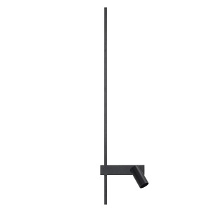 EASY LED LEFT BLACK 11425 czarny kinkiet LED 11W 3000K + 1xGU10