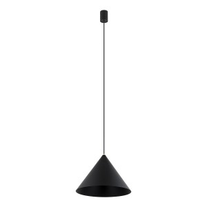 ZENITH M BLACK 8001 lampa wisząca czarny stożek fi 35cm 1xGU10