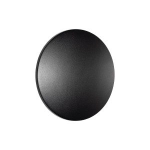 ARIA LED M  BLACK 11565 kinkiet zewnętrzny LED 9W czarne koło fi 18cm światło odbite