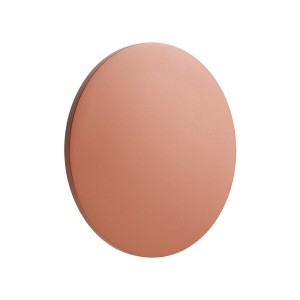 ARIA LED L BRICK RED 11571 kinkiet zewnętrzny LED 12W ceglaste koło fi 24cm światło odbite