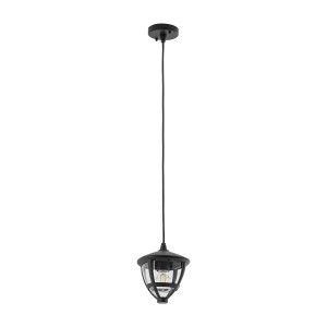 AMELIA 10496 lampa wisząca zewnętrzna czarna retro 1xE27