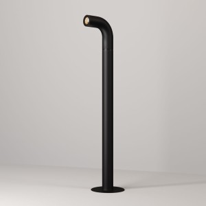 SLEEK O477FL-L2GF3K wysoki słupek reflektorek LED 2W IP65 grafitowa rurka