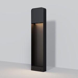 PORTE O481FL-L7B3K czarny słupek ogrodowy 68cm LED 7W IP54 światło w dół 