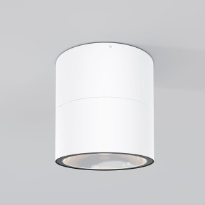 SPIN O310CL-L12W3K tuba  sufitowa zewnętrzna biała LED 12W IP54 regulowana