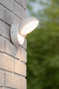 FINN 22865/12/31 kinkiet zewnętrzny biały LED 12W IP54 z czujnikiem zmierzchu 