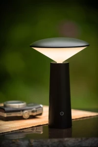 JIVE 02807/04/30 lampa stolikowa zewnętrzna czarna LED 4W ładowana USB