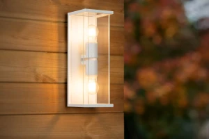 CLAIRE 27883/02/31 kinkiet na elewację 2xE27 IP54 biały