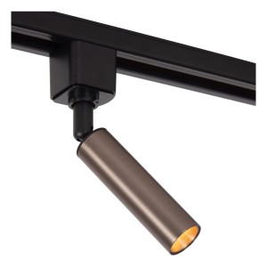 TRACK KEONI 09961/01/97 spot brązowy G9 do szyn 1-fazowych Lucide 