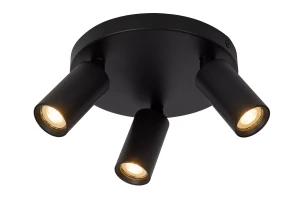 RITMO 09942/13/30 lampa sufitowa z reflektorkami czarna 3xGU10 MR11