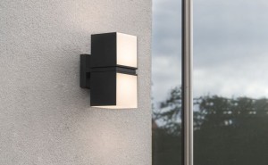 CUBA 5193801012 kinkiet zewnętrzny LED 24W 3000K IP54 regulowany czarny