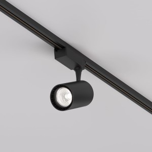 UNITY Vuoro TR003-1-15W4K-S-B spot czarny regulowany LED 15W 24 st 4000K do szyny 1-fazowej