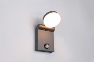 ADOUR 245569142 kinkiet zewnętrzny regulowany z czujnikiem ruchu LED 7,5W CCT IP44 antracyt