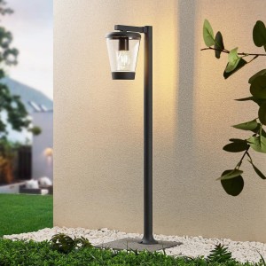 CAVADO 411060142 lampa stojąca ogrodowa 100cm antracyt 1xE27 IP44 klosz kształt szklanki