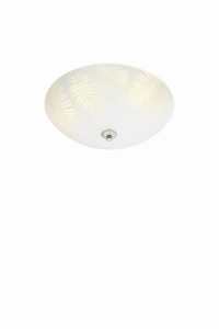 BLAD Plafon 3L 43cm Biała/Stal