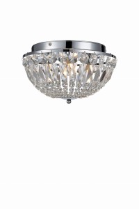 ESTELLE Plafon 3L IP44 Chrom/MC