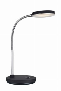FLEX Stołowa 1L LED Czarny/Chrom