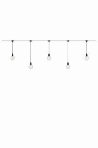 GARDEN 24 DECO LIGHT CHAIN 10L EXTRA Czarna/Przeźroczysty