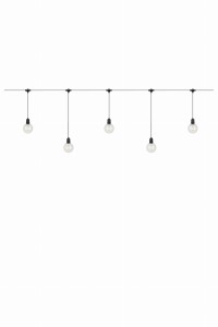 GARDEN 24 DECO LIGHT CHAIN 10L START Czarna/Przeźroczysty