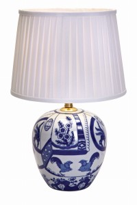 GÖTEBORG Stołowa 1L 48cm Niebieski/Biały