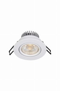 HERA Downlight 3-Komplet Biały