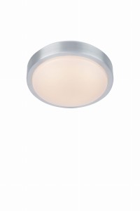 MOON Plafon 22cm Led Aluminium/Biały