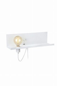 MULTI Kinkiet/Półka USB 1L Biały