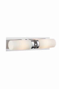 NORRSUNDET Kinkiet 2L Chrom/Biały IP44