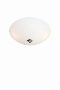 POLAR Plafon 3L 43cm Matowy/Stal