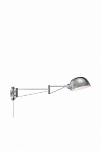 PORTLAND Kinkiet 1L Chrome