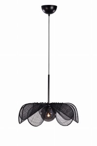 STYRKA Wisząca 1L 63cm Czarna/Dymiony