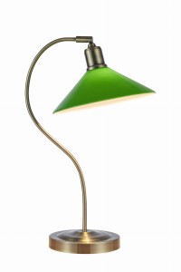 VELA Stołowa 1L Antyczny Mosiądz/Green