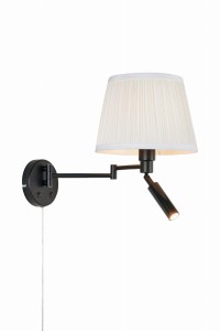 PIVOT Kinkiet 2L OffBiała/Czarna