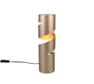 STREAM 564000165 lampa stołowa spiralka kawowa 1xGU10