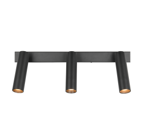 AMBALA 849210332 czarna lampa sufitowa ścienna regulowane reflektorki LED 3x5,5W DIM CCT