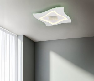 KLINT 633610131 plafon z podświetleniem RGB sterowanie pilotem LED 21W  2700K -6500K