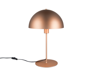 NOLA 506290165 lampa stołowa kawowy grzybek / kopuła fi 30cm 1xE27