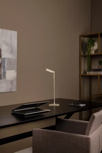 LAVALE 44501/03/31 lampa biurkowa stołowa biała LED 3W 2700K ściemniacz dotykowy na obudowie lampy