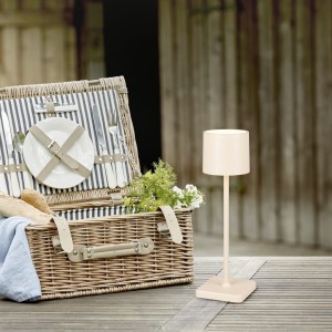 FERNANDEZ R54096166 piaskowa przenośna lampa akumulatorowa LED 1,5W CCT IP54