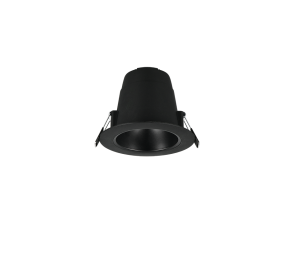 VIRUNGA 635410132 czarna oprawa podtynkowa IP44 LED 6W CCT  ściemnialna