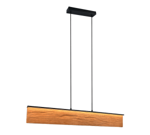 KALEA 355510130 lampa wisząca podświetlania deska LED 39W 3000K DIM wykończenie czarne