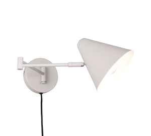 COSIMA 263970176 kinkiet regulowany ciepły szary 1xE14 łamane ramię
