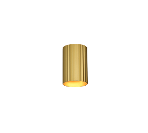 IMARIA 264300179 kinkiet złota ryflowana tuba 1xG9 światło góra dół