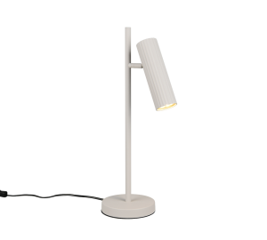 SOKA 567700176 lampa biurkowa kaszmirowa ryflowana tuba 1xGU10 regulowana