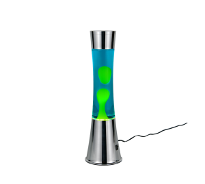 ETNA R50559116 lampa stołowa chromowana zielona lawa  LED 21W 3000K