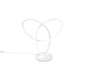 LANDO R53591131 nowoczesna biała lampa stołowa LED 8W 4000K