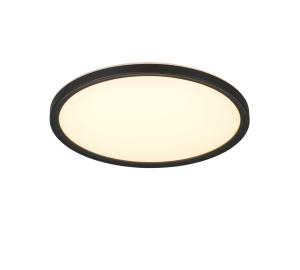 JOKO R63011102 czarny okrągły plafon fi 29cm LED 18W 2700-6500K DIM + pilot