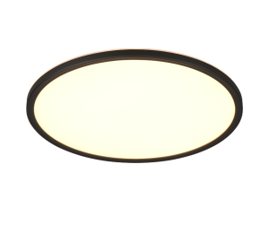 JOKO R63011902 czarny okrągły plafon fi 42cm LED 22W 2700-6500K DIM + pilot