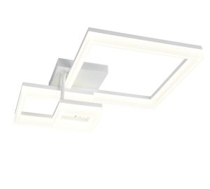 CAMINO R65771331 lampa sufitowa 66cm białe kwadraty LED 32W 4000K